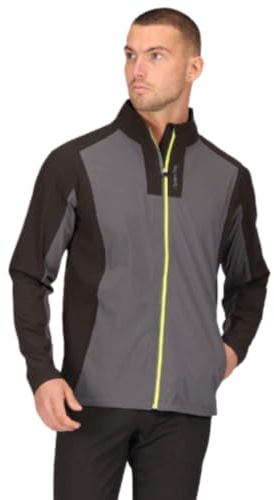 Stromberg Men's Weather Tech Waterproof Golf Jacket - Medium/Grey