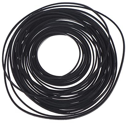 Zahnriemen 1 * 1 Mm Band Ersatzgummi Für CD Für DVD Kassettenrekorder Plattenspieler Gurtband Für CD-ROM Für Videogeräte Keilriemen