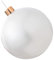AMZLORD Aufblasbare Weihnhtsn - Rien Weihnhtsaufblasbarer PVC-koionsball, 45cm Weihnhtsaufblasbare Außenkoin Aufblasbare Weihnhtsn koion - Weiß