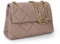Gladdon Handy Umhängetasche Damen Gesteppte Handtasche Crossbody Taschen Vegan Leder Schultertasche mit Kartenschlitz Verstellbar Abnehmbar Schultergurt,Rosa