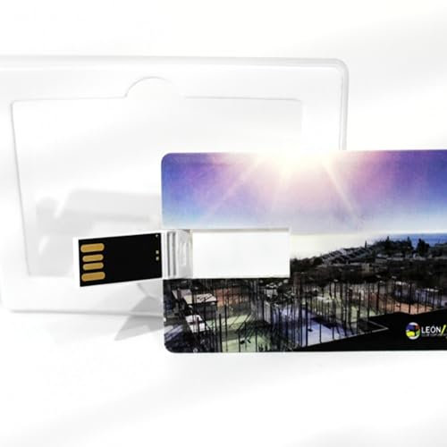 Tarjeta de Memoria USB o pendrive Personalizada con tu Propia Foto o diseño Ideal para Entrega de Trabajos, Guardar Todas Las Fotos y Recuerdos de Eventos como una Boda, comunión o Bautizo. (4GB)
