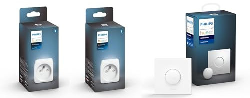 Philips Hue Smart Button Bouton avec 2x Philips Hue Smart Plug
