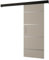 Schiebetür Komplettset - Schiebetürsystem Salwador 4 - Schiebetüren - Trennwände - Raumteiler - Innentüren, Tür 90x204 cm - Schiebetür Schiene - Zimmertür mit Schiebetür Griff - Saloontür