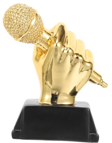 POPETPOP Music Trophy Ornaments for Award Trophy for Musical Competition for Boys and Girls and Singing Contest Souvenir