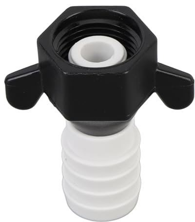 Adaptateur Pivotant de Raccord de Pompe à Eau pour Camping-car, Excellent écrou à Oreilles Droit Portable pour Camping-car et Yacht
