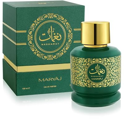 Maryaj Naghamat Perfume EDP 100ml Oriental Arabic Fragrance Saffron Frankincense Rose Blossoms Amber Musk Patchouli