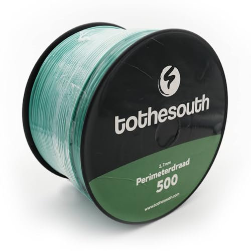 To the South® Begrenzungsdraht / Begrenzungsdraht 2,7mm passend für Greenworks Mähroboter - Länge 500 Meter