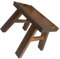 Mobestech Petit Banc escabeau Vintage Petit escabeau en Bois Tabouret de vanité Petit Tabouret en Bois Banc de Ferme Tabouret pour Enfants escabeau en Bois pour Adultes Light Brown