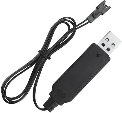 3.7V USB Battery Charger Cable for Lipo Battery SM-2 Pin Plug Used on Teashow Drone RC Toys Car TANK Trucks Trains Boat
