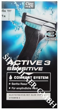 Cien MEN Active 3 Sensitive Herrenrasierer