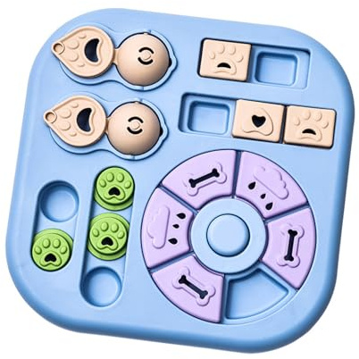 Rdxanc Jouet puzzle interactif pour chats et gamelles pour stimulation mentale, digestion et jeux amusants