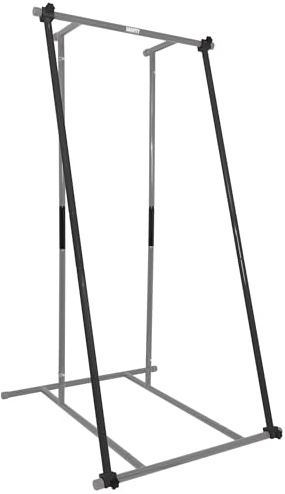 Gravity Fitness Portable Pull-Up Bar for Calisthenics Pull-up Rack Home Gym | Portable adjustable freestanding pull-up rack with carry bag for pull-ups, dips & bodyweight training at home gym or outdoors