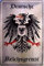 Deutsche Reichsgrenze Wappen Blechschild Schild Blech Metall Metal Tin Sign 20 x 30 cm