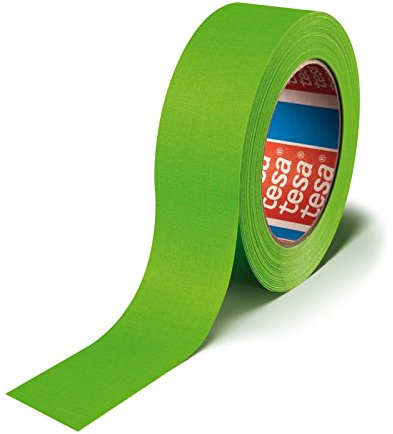 tesa 4671 Klebeband Neon Tape UV-Tape 19mm neongrün 25m