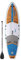 THURSO SURF Max Mehrzweck Aufblasbares Stand Up Paddling Board SUP 350 x 86 x 15 cm ZWEISCHICHTIG Inclusive Paddel mit KARBON-Schaft/2+1 Flossen mit Schnellverschluss/Leine/Pumpe/Rollrucksack