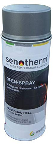 Senotherm Ofenspray hellgrau grey 400 ml AdoroSol Vertriebs GmbH Dose Spray