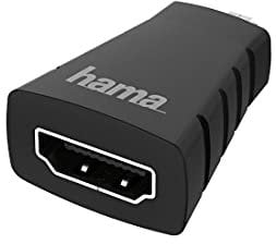 Hama HDMI Adapter, Micro HDMI auf HDMI (Adapter mit Auflösung Ultra HD 4K, Micro HDMI Stecker – HDMI Buchse zum Anschluss von Tablet, Kamera, Laptop an TV, Beamer, Monitor, HDMI Typ D auf Typ A)