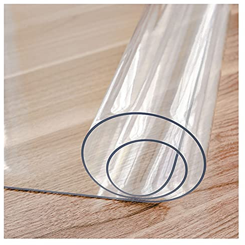 AWSAD PVC Transparente Multifunktionsplane, Durchsichtige Plane ,Geeignet Für Den Stallbau, Winddicht, Wasserdicht, Transparent (Color : Clear, Size : 6mx15m)