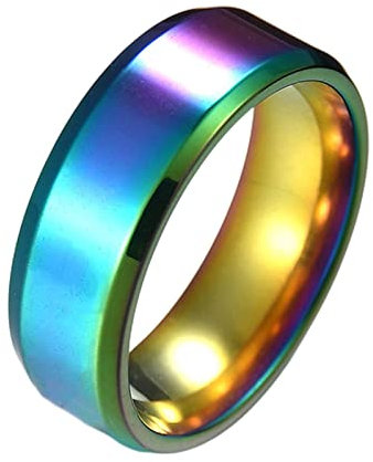 Schlank bleiben Magnetischer Ring zum Abnehmen Titan Stahlring Anti-Cellulite Gesundheitsvorsorge Energieausgleich Frauen Männer Schmuck 7