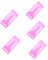 GLEAVI 5 Sätze Lippenstift-füllform Fülltablett Für Lippenbalsam Fülltablett Für Lippenstifte Lippenstift-füllschale Isolierter Chapstickhalter Make-up Pinsel Violett Tragbar