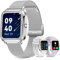 Smartwatch Donna Effettua o Risposta Chiamate/Notifiche WhatsApp, 1,6 Orologio Digitale Moda Sportivo Fitness Tracker Contapassi Cronometro, Android iOS Smart Watch con Sonno/Cardiofrequenzimetro