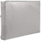 Funda impermeable para TV de 30 y 32 pulgadas, resistente a la intemperie, al polvo y protectora, para jardín, terraza, TV, color gris, caja de TV al aire libre