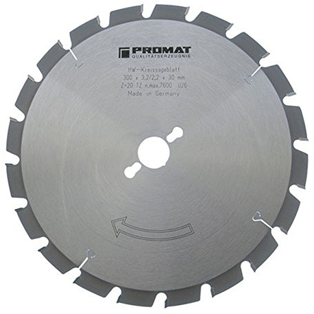 PROMAT 814904 Kreissägeblatt HM FF 32Z. D.450mm B.4mm PROMAT Bohrung 30mm