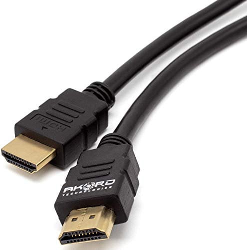 AKORD 1.5m Pro HDMI v1.4a HD High Speed 4K 2160p 3D Lead Cable - Black