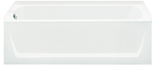 STERLING 71121112-0 Ensemble Bathtub, 60-Inch x 32-Inch x 20-Inch, Left-Hand, White