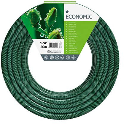 CELLFAST Gartenschlauch 3 Lagiger Wasserschlauch Aus Polyesterkreuzgewebe Für Garten Flexibler Bewässerungsschlauch UV Beständig Anti Algen 20 Bar 5 4 Zoll 20 Meter Economic