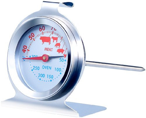 Rosenstein & Söhne 3in1 XL Braten- und Ofen-Thermometer für Gar- & Backofentemperatur
