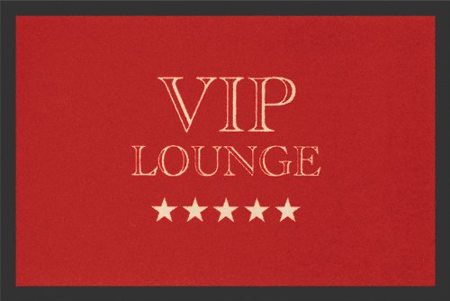 Rockbites Fußmatte VIP Lounge rot Türmatte Fußabstreifer Schmutzmatte 100668