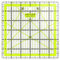 Arteza Patchwork-Lineal, transparentes Acryl Quilt-Lineal, 6 x 6 Zoll (15.24x15.24cm), Lineal für Quiltstoff mit zweifarbigen Rasterlinien