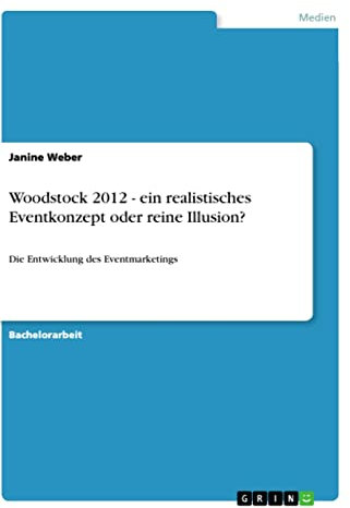 Woodstock 2012 - ein realistisches Eventkonzept oder reine Illusion?: Die Entwicklung des Eventmarketings