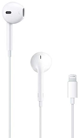SBS Auriculares MAGNETICOS TEINEARLIGHTW Blanco Lightning Con MICROFONO