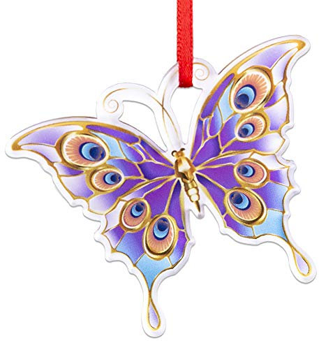 WaaHome 2019 Schmetterling Christbaumschmuck Weihnachtsbaum Ornamente Weihnachtsbaumschmuck