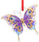 WaaHome 2019 Schmetterling Christbaumschmuck Weihnachtsbaum Ornamente Weihnachtsbaumschmuck