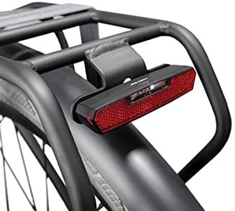 AXA Juno Batterie 50 mm – Fahrrad Rücklicht LED – Fahrradlicht Hinten – Integrierter Reflektor – Sichtbar bis 500 m – Batterie Typ AAA