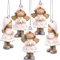 SIKORA BS696 Engel Christbaumschmuck Figur Weihnachtsbaum Anhänger 5er Set