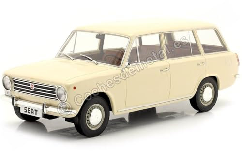 Triple 9 T9-1800225 Miniaturauto aus der Kollektion, Cremefarben/Brown Interior