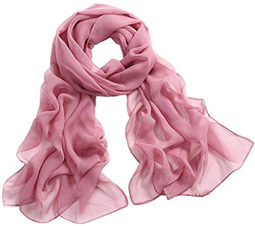TianWlio Damen Schal Bedrucken Leichter Schal Halstuch Schals Frauen Schal Dame Schal Mädchen Strand Soft Wrap Chiffon Langer Dünner Schal