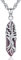 Odinstone Collier Arbre en Cristal Pendentif Arbre Fil Enroulé Collier Pierre Naturelle Hexagonal de Guérison Reiki Spirituel Quartz Bijoux Cadeau pour Femme