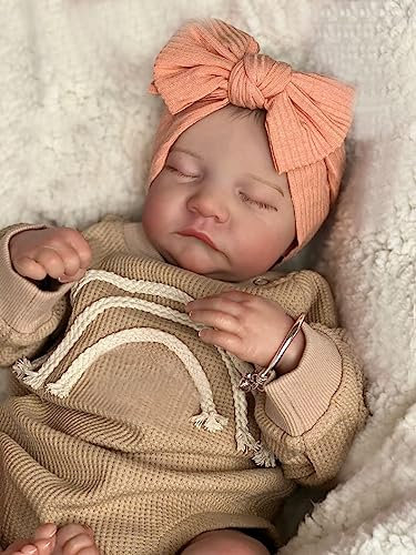 Anano Bambole Reborn Femmine In Silicone Tutto Il Corpo Bagno Bambole Di Silicone Che Sembrano Vere Addormentato Neonato Baby Dolls Occhi Chiusi