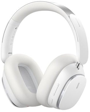 Baseus Bowie H1 Wireless Headphones Bluetooth 5.2 (White)