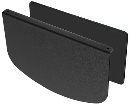 Aurgiarme Pholiten Monitor Mount Reinforcement Plate For Thin Fragile Table Steel Bracket Plate Monitor Stand C Clamp Installation Thin Desks And Glass Tops