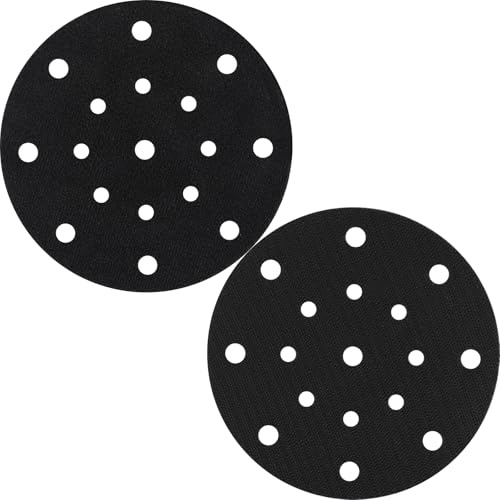 Shineboc Support de protection Ø 150mm 17 trous, 2 pièces, pour protéger les plateaux de ponçage auto-agrippants