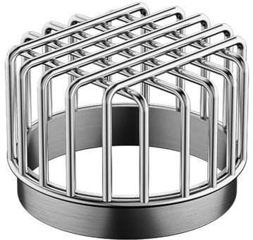 Couvercle de filtre anti-blocage pour gouttière en acier inoxydable pour jardin, baignoire, balcon