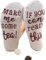 ZmdecQna Warm Cotton Great Gifts, Funny Socks Cupcake Gift“If You Can Read This Bring Me Some Tea !” for Girls Boys