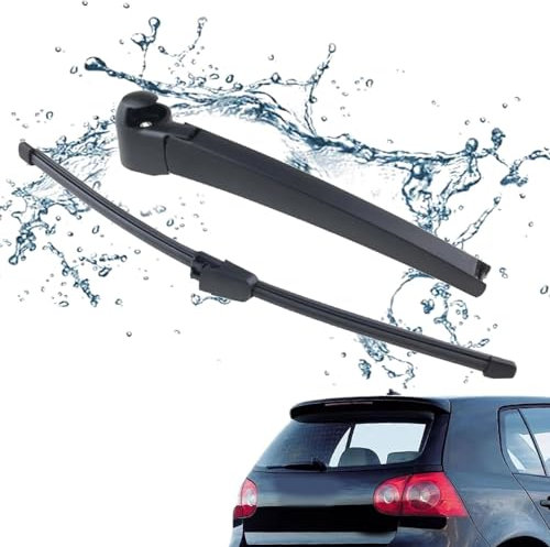 BMDBD Juego De Escobillas para Limpiaparabrisas Trasero para V&w para Golf 4 5 para Passat 3B 3BG para Polo Accesorios para Coche Limpiaparabrisas