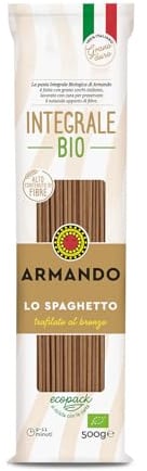 ARMANDO Lo Spaghetto Integrale BIO, Pasta di Grano Duro, 20x500g